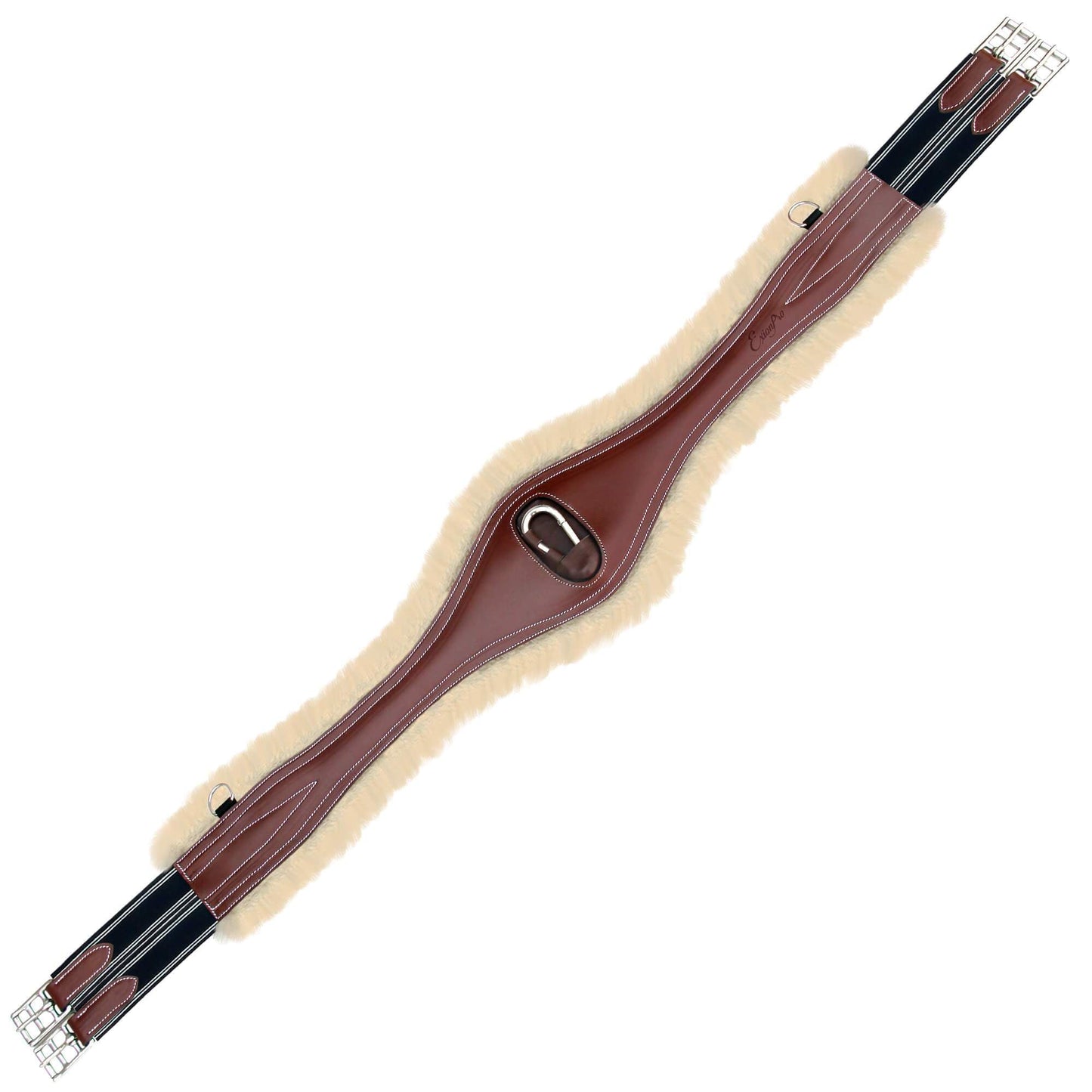 ExionPro 'Snap' Girth - Navy Blue Elastic with White Lines