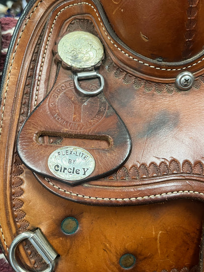 Circle Y Western Saddle 15” - Pre Loved