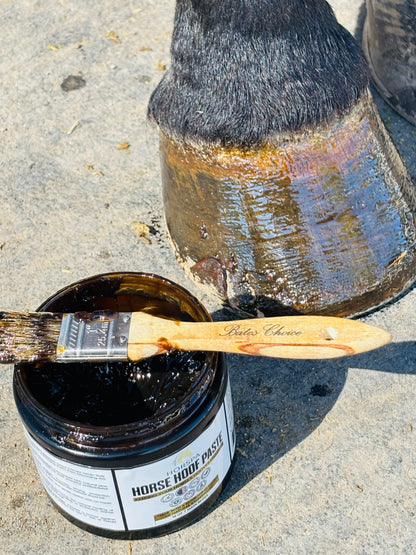 Horse Hoof PASTE & brush applicator 16 oz