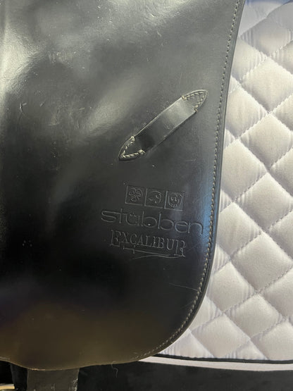 Stubben Dressage Saddle Black 18” - Pre Loved