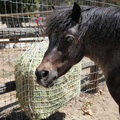 Freedom Feeder Trailer/Mini Hay Net - Slow Feed Hay Net - 2 Flake  - 3 Size Mesh Options - Riders Choice Supply Co