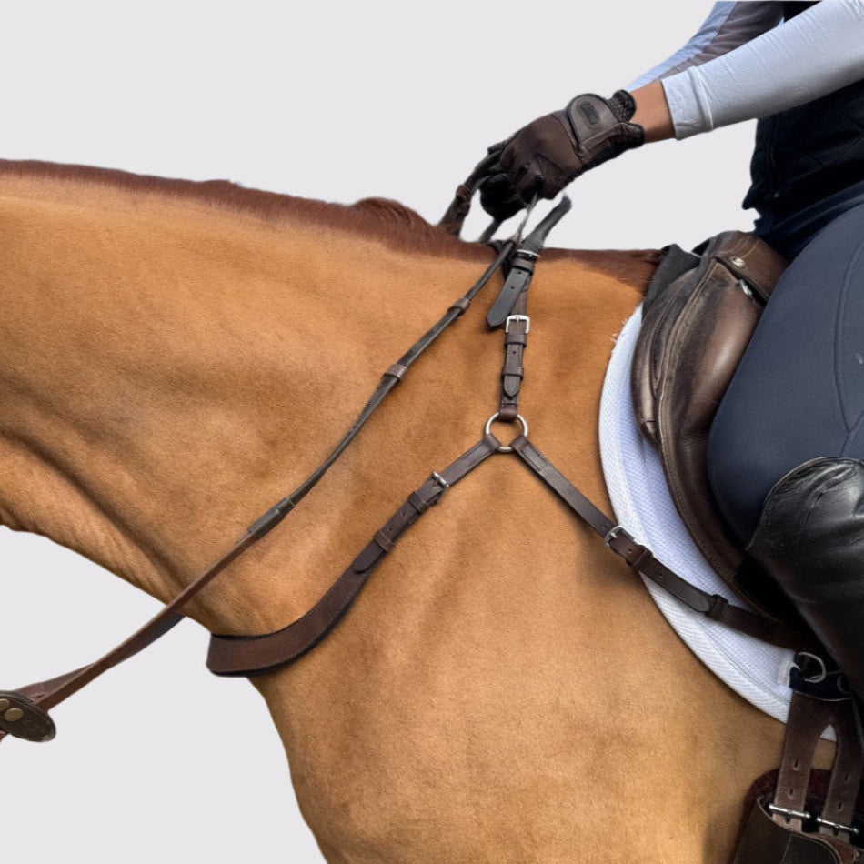 Free Motion Breastplate with Double Neck Strap - Riders Choice Supply Co