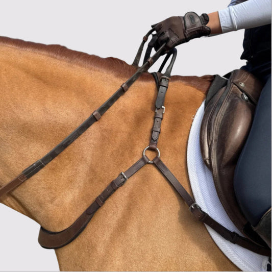 Free Motion Breastplate with Double Neck Strap - Riders Choice Supply Co