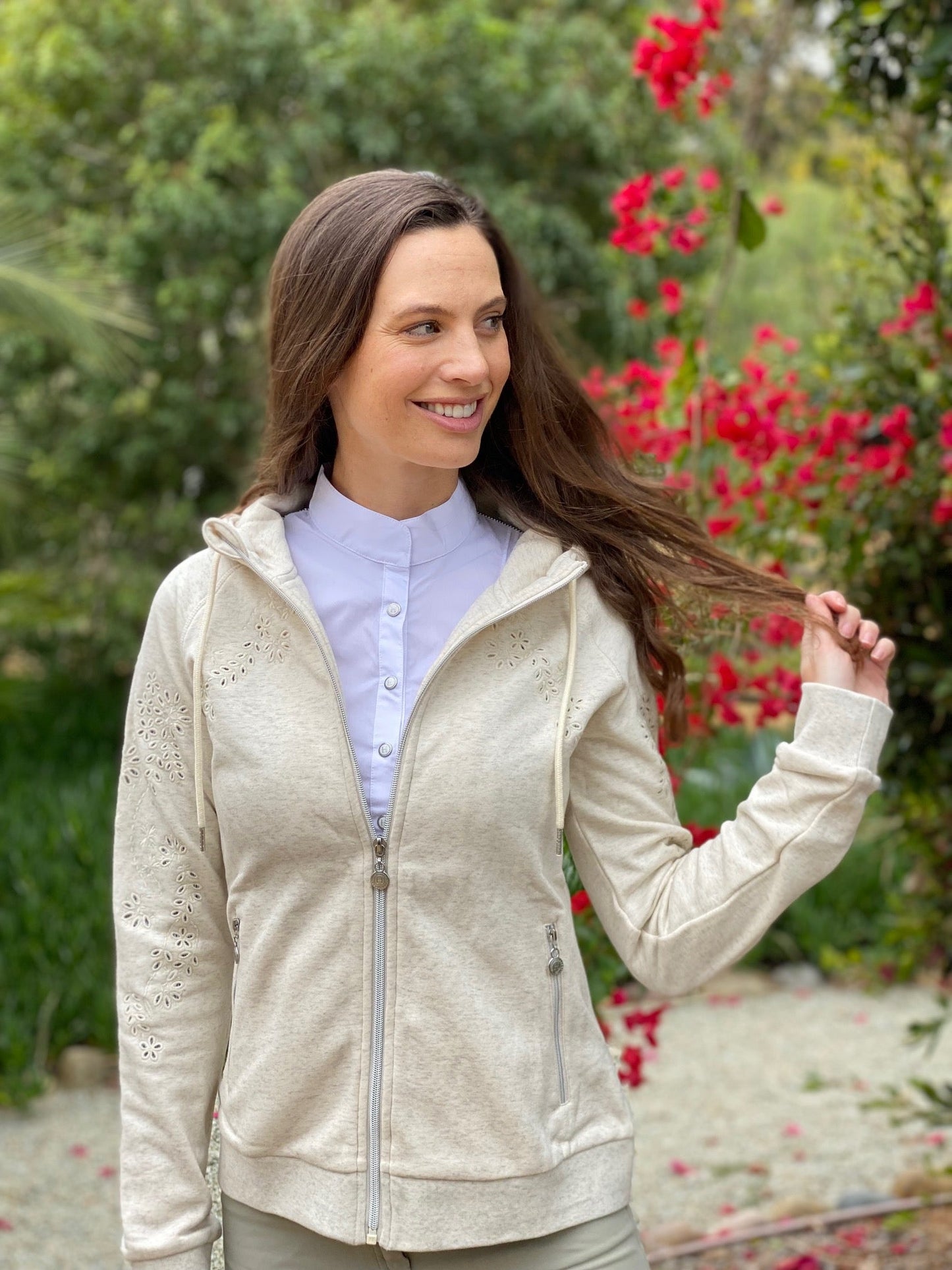 Sweet Front Zip Sweatshirt Hoodie - Riders Choice Supply Co