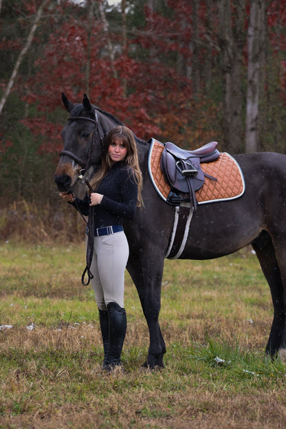 Jump Saddle Pad | Cognac - Riders Choice Supply Co