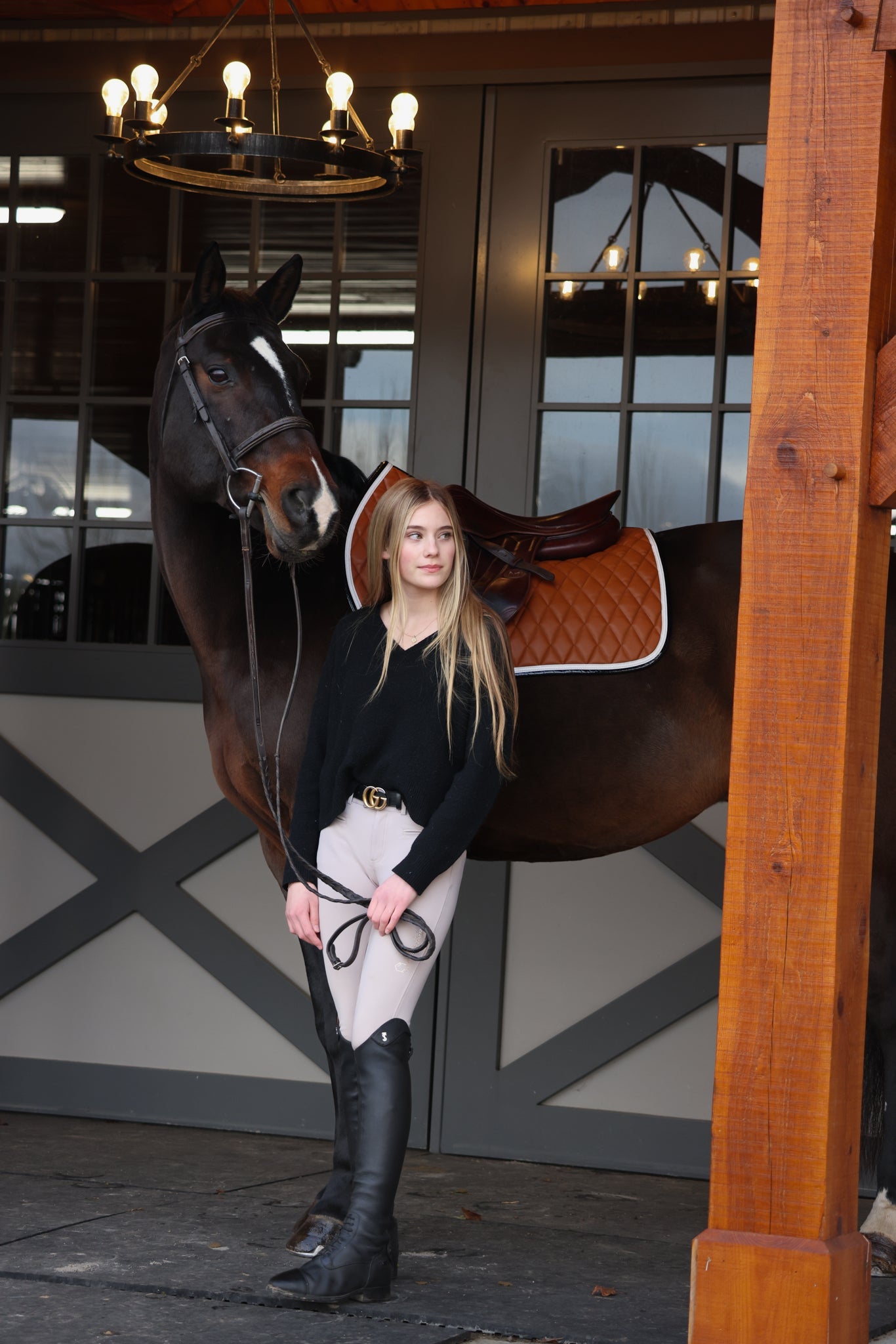 Jump Saddle Pad | Cognac - Riders Choice Supply Co