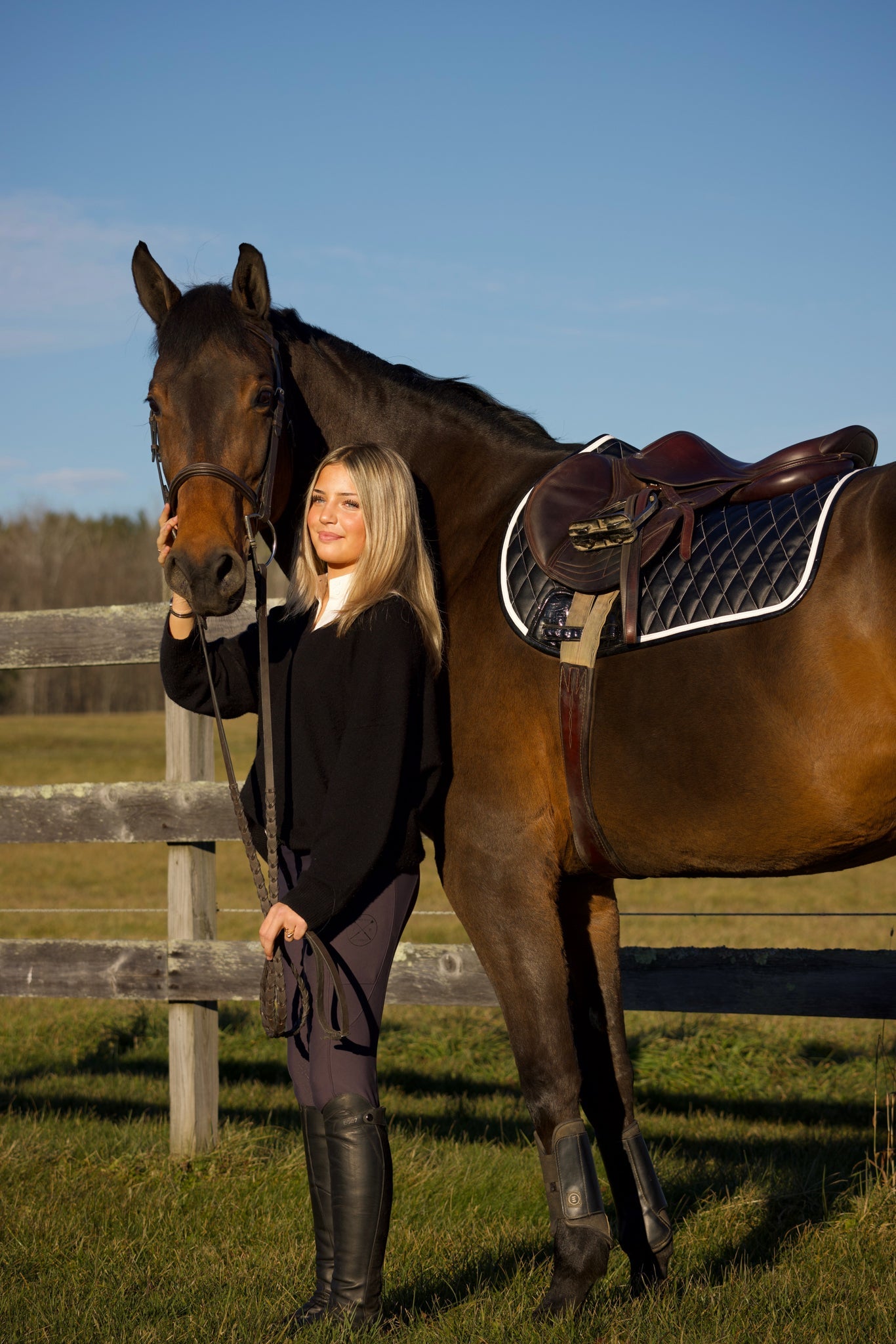 Jump Saddle Pad | Black - Riders Choice Supply Co