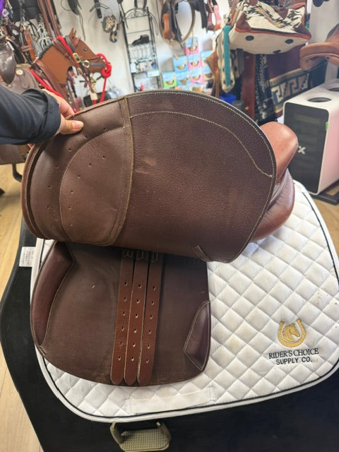 PRE-LOVED: Sellier Henri De Rivel Saddle 17"