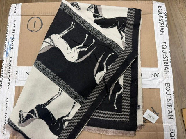 Tanner Equestrian Knit Scarf