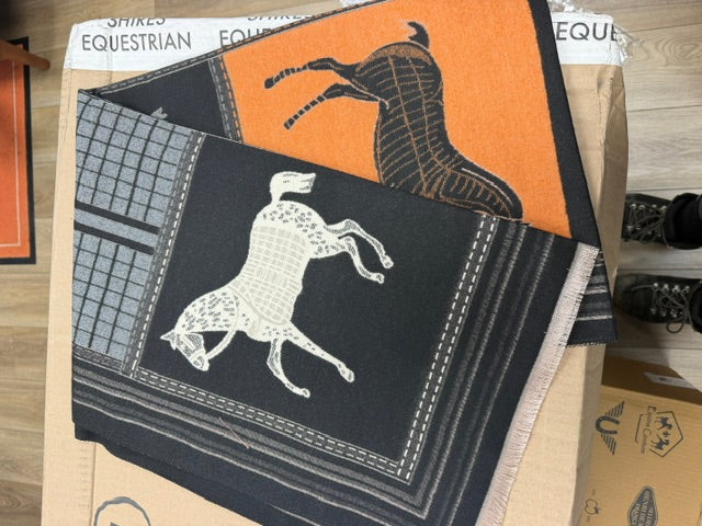 Tanner Equestrian Knit Scarf