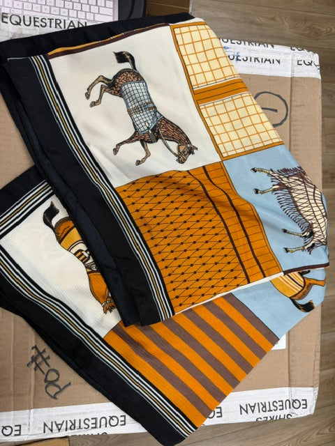 Tanner Equestrian Silk scarf
