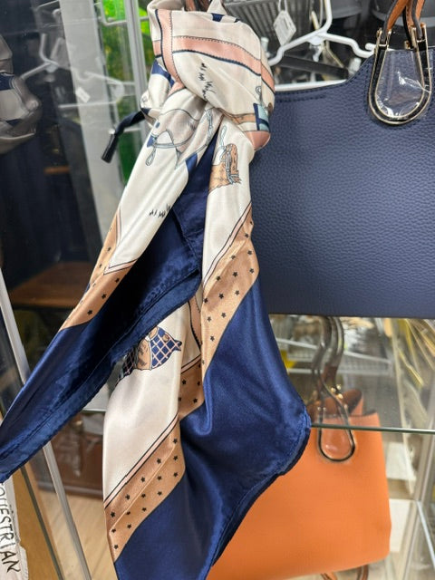Tanner Equestrian Silk scarf