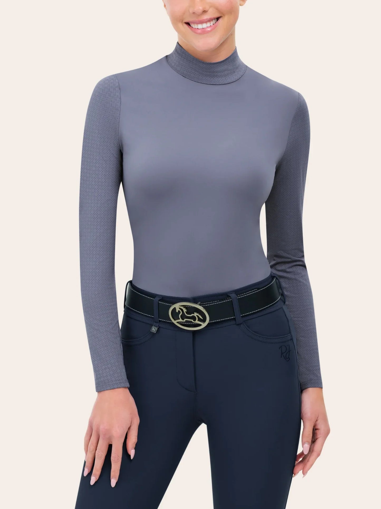 RJ Classics Jemma Mock Neck Shirt