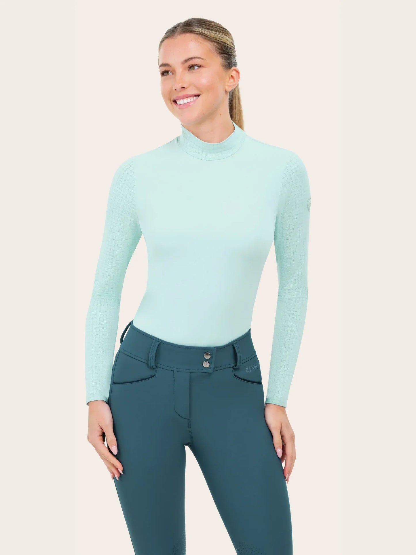 RJ Classics Jemma Mock Neck Shirt
