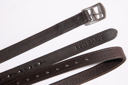 KL Select Red Barn Get A Grip Leathers - 1" Black