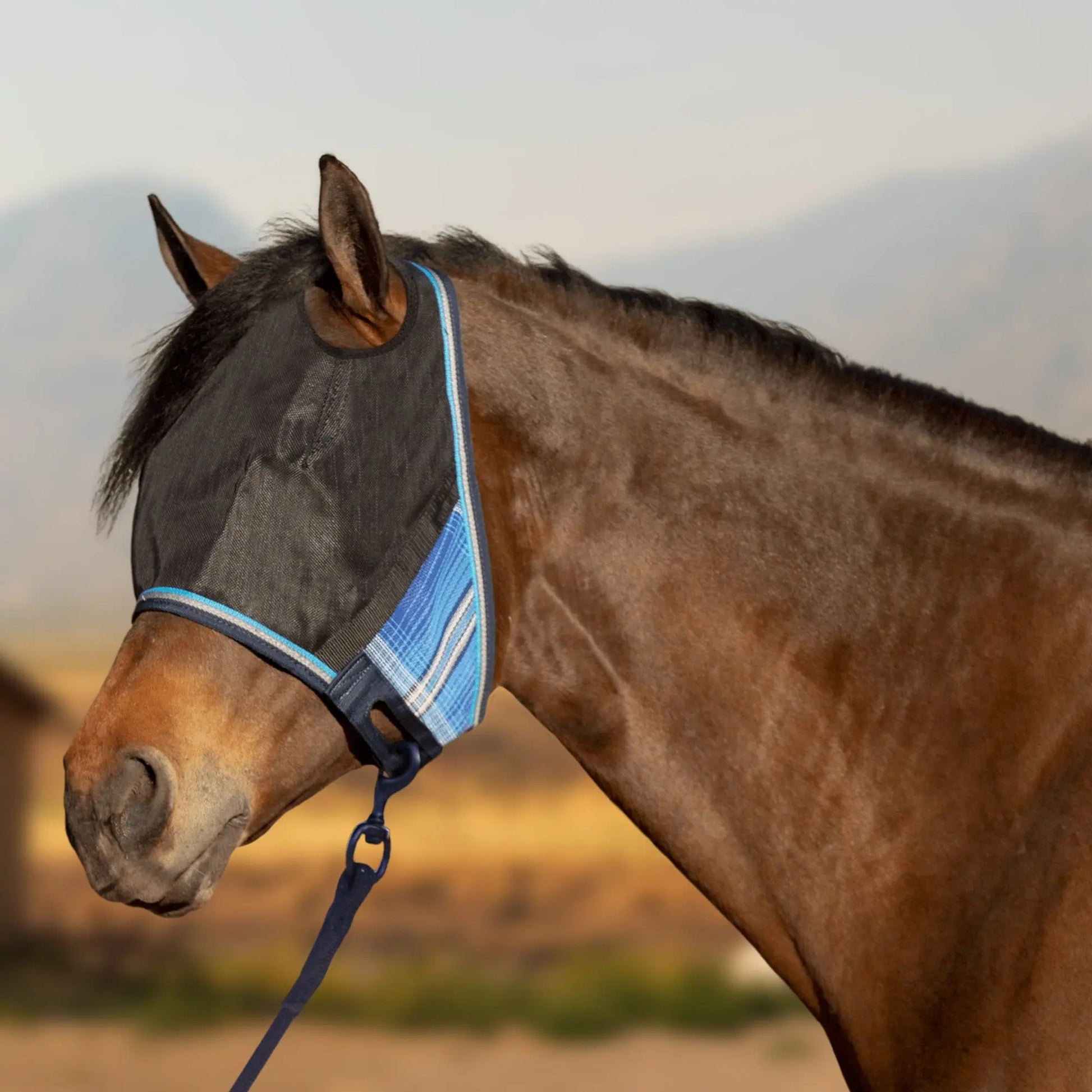 UViator CatchMask Fly Mask with 90% UV Protection - Roomy Fit - Riders Choice Supply Co