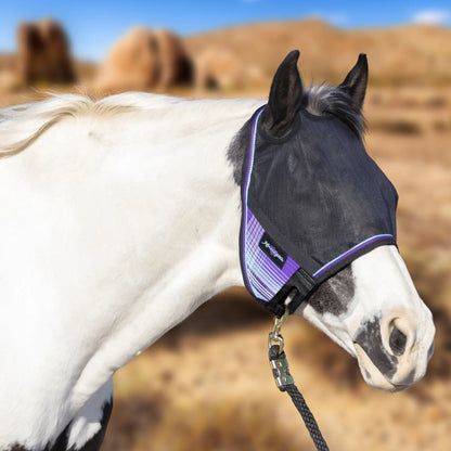 UViator CatchMask Fly Mask with 90% UV Protection - Roomy Fit - Riders Choice Supply Co