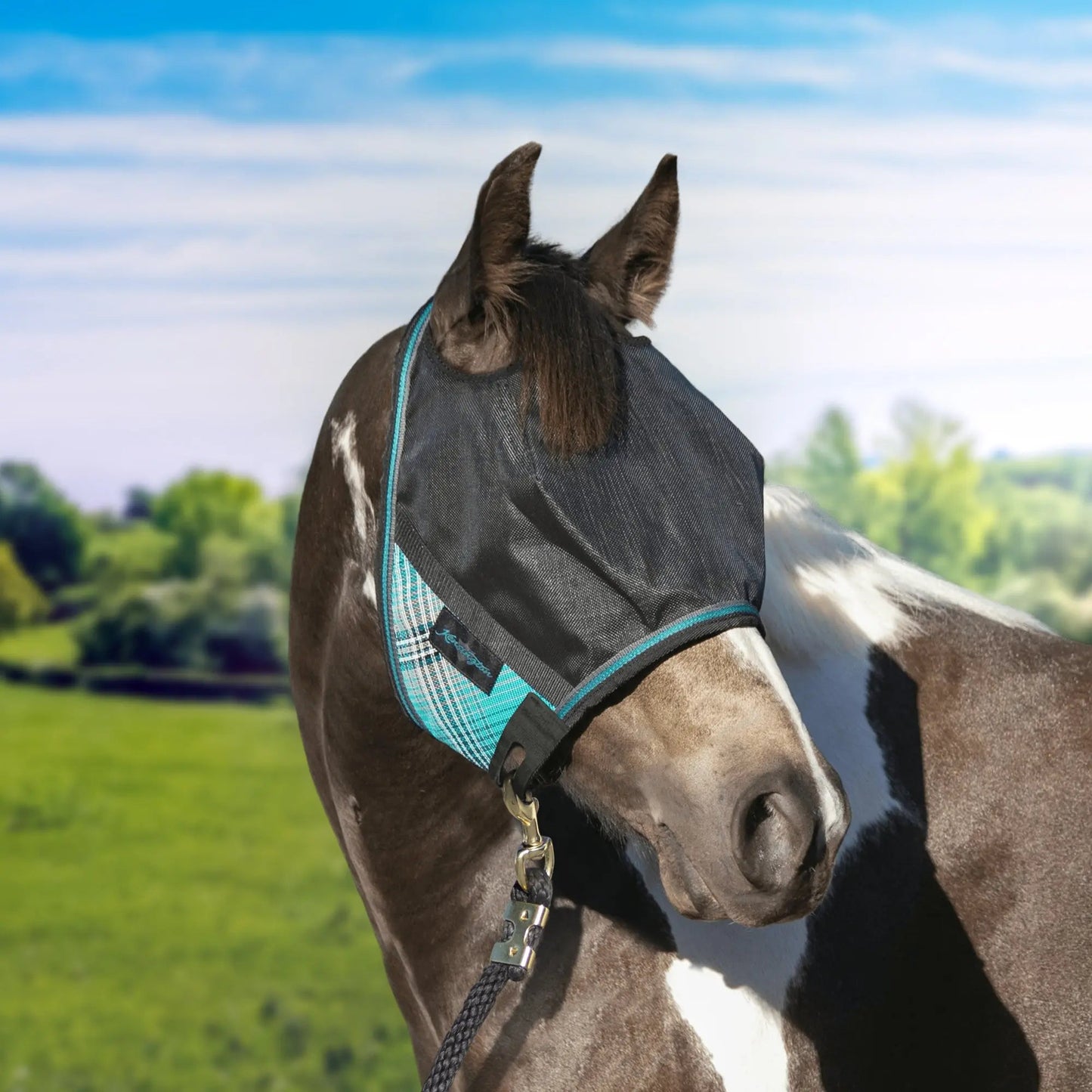 UViator CatchMask Fly Mask with 90% UV Protection - Roomy Fit - Riders Choice Supply Co