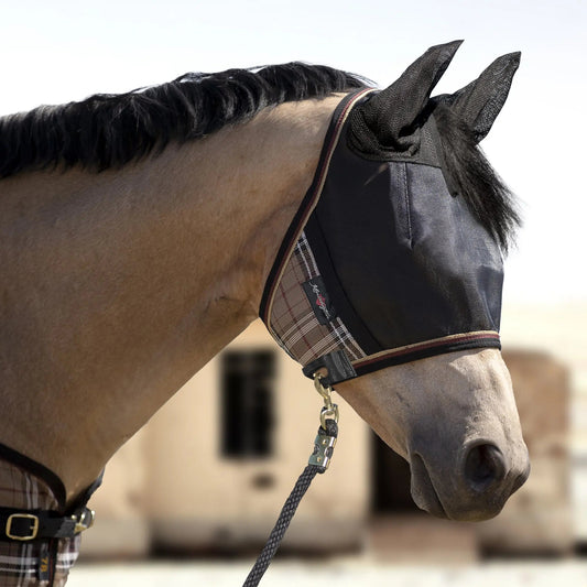 UViator CatchMask Fly Mask with Ears & 90% UV Protection - Riders Choice Supply Co