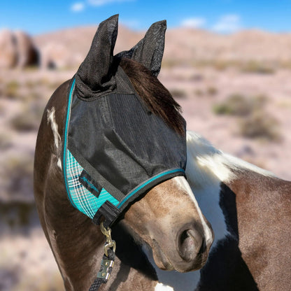 UViator CatchMask Fly Mask with Ears & 90% UV Protection - Riders Choice Supply Co