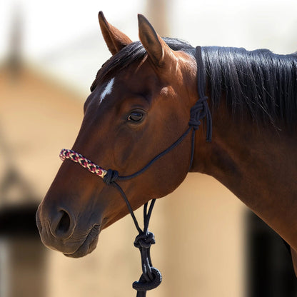 Clinician Training Rope Halter with Braided Nose - Riders Choice Supply Co