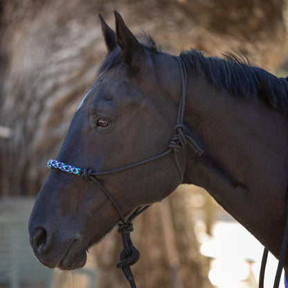 Clinician Training Rope Halter with Braided Nose - Riders Choice Supply Co