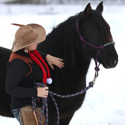 Clinician Training Rope Halter with Braided Nose - Riders Choice Supply Co