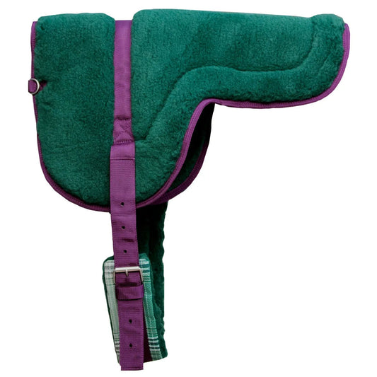 Plush Fleece Bareback Pad - Comfort for Horse & Human - Riders Choice Supply Co