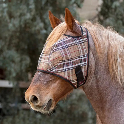 Fly Mask with 73% UV Protection - Open Top Design - Riders Choice Supply Co