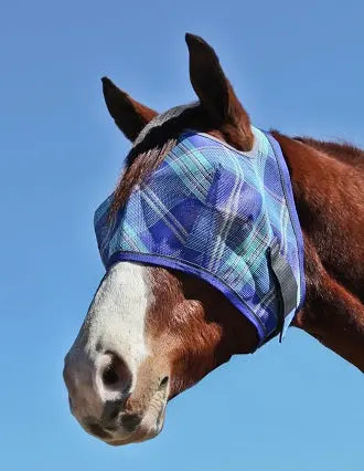 Fly Mask with 73% UV Protection - Open Top Design - Riders Choice Supply Co