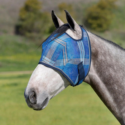 Fly Mask with 73% UV Protection - Open Top Design - Riders Choice Supply Co