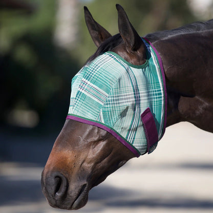 Fly Mask with 73% UV Protection - Open Top Design - Riders Choice Supply Co