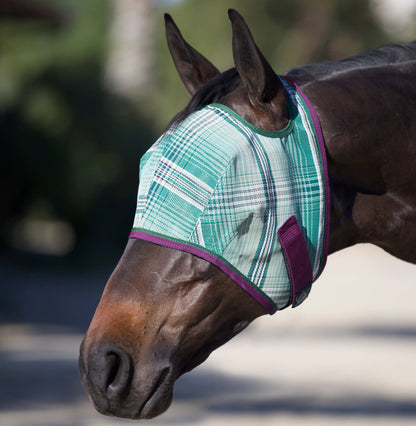Fly Mask with 73% UV Protection - Open Top Design - Riders Choice Supply Co