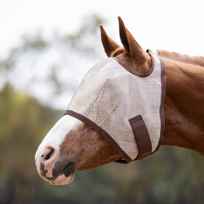 Fly Mask with 73% UV Protection - Open Top Design - Riders Choice Supply Co
