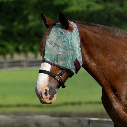 Draft Horse Fly Mask with 73% UV Protection - Riders Choice Supply Co