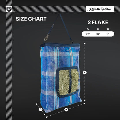 Hay Bag with Easy Load Rim - 2 Flake Capacity - Riders Choice Supply Co