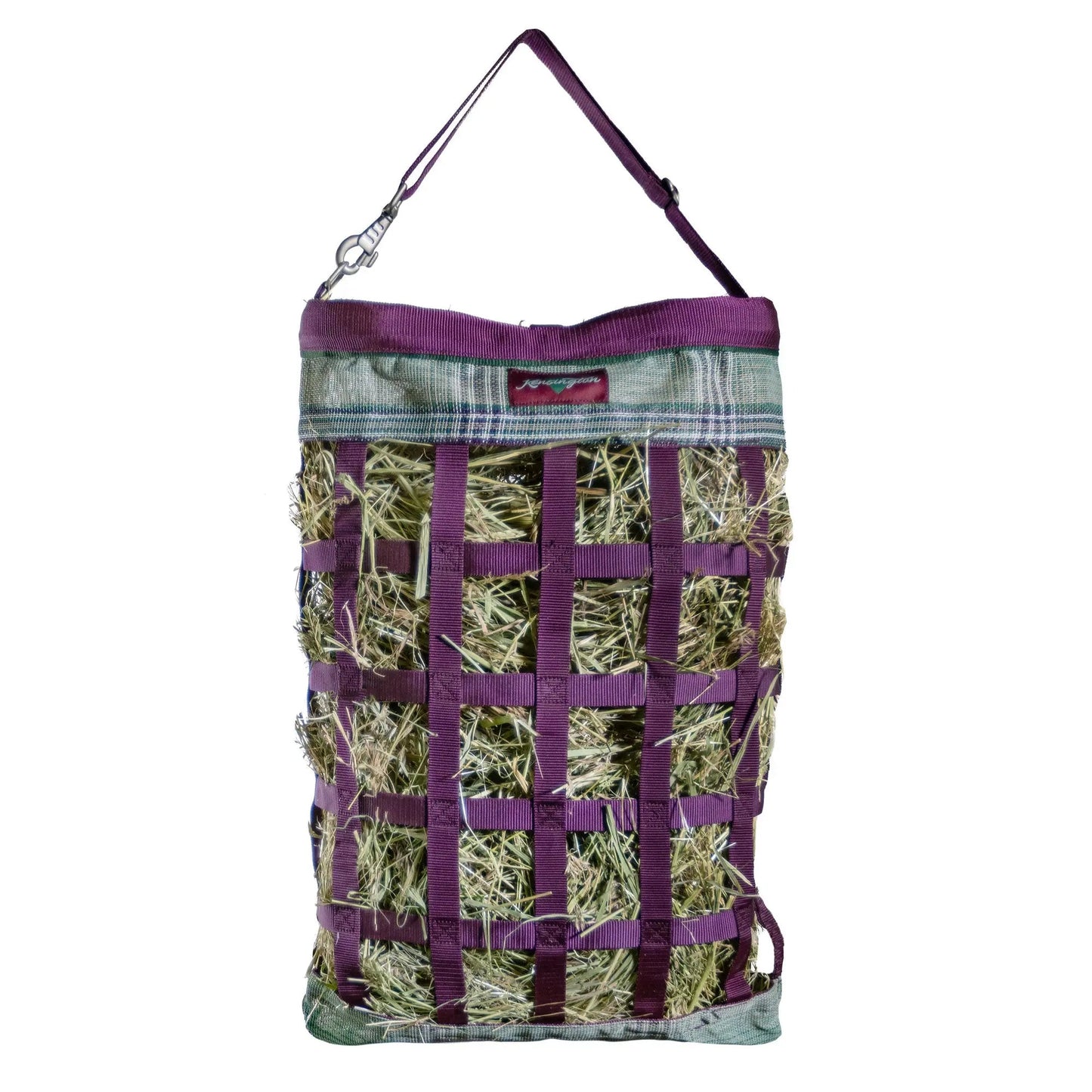 Slow Feed Hay Bag with Easy Load Rim - 1 Flake Capacity - Riders Choice Supply Co