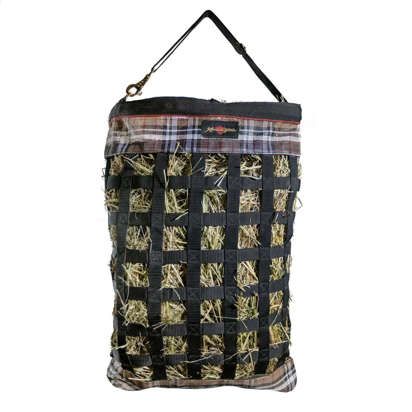 Slow Feed Hay Bag with Easy Load Rim - 1 Flake Capacity - Riders Choice Supply Co