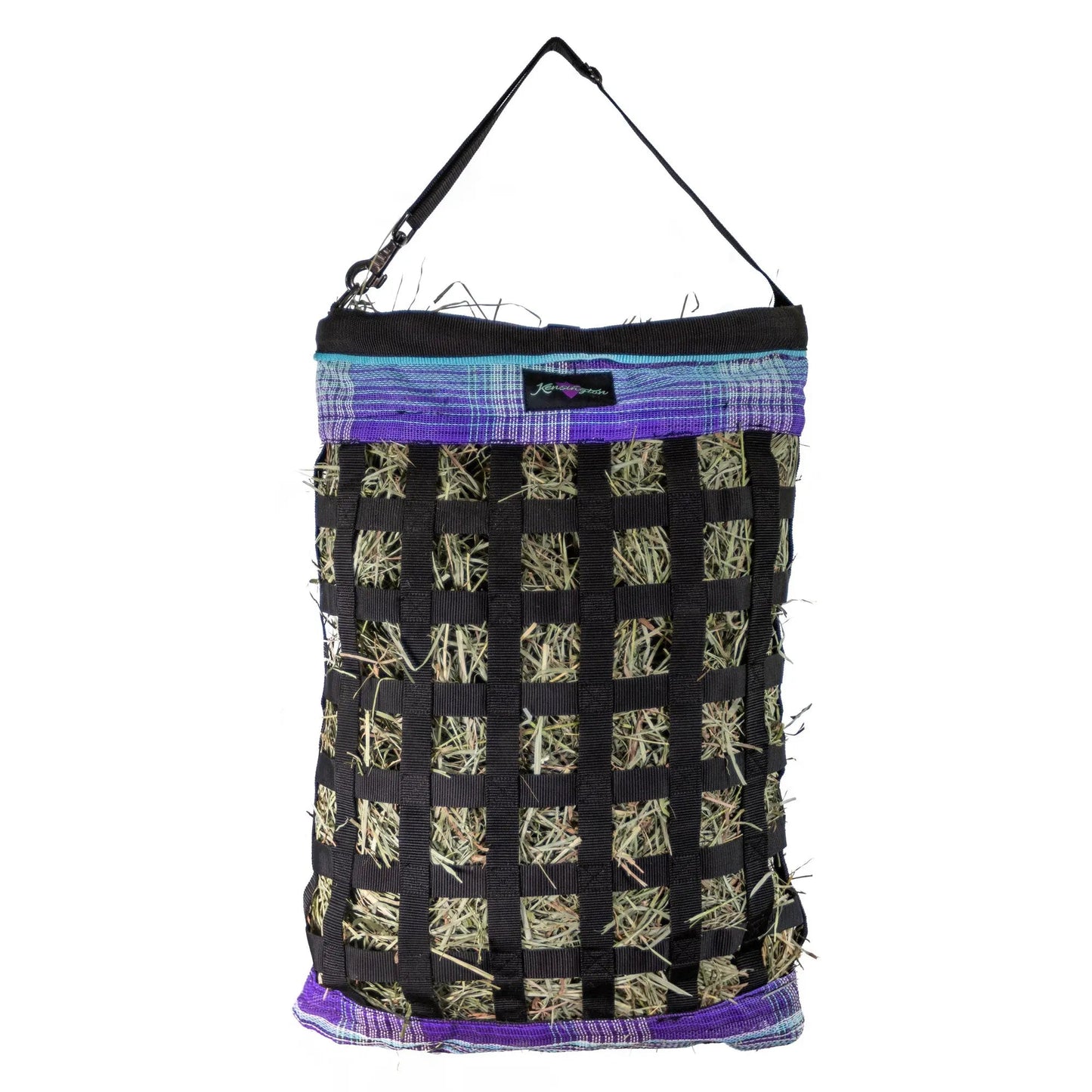 Slow Feed Hay Bag with Easy Load Rim - 1 Flake Capacity - Riders Choice Supply Co
