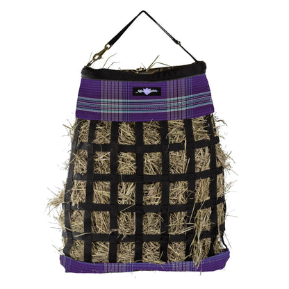 Slow Feed Hay Bag with Easy Load Rim - 2 Flake Capacity - Riders Choice Supply Co