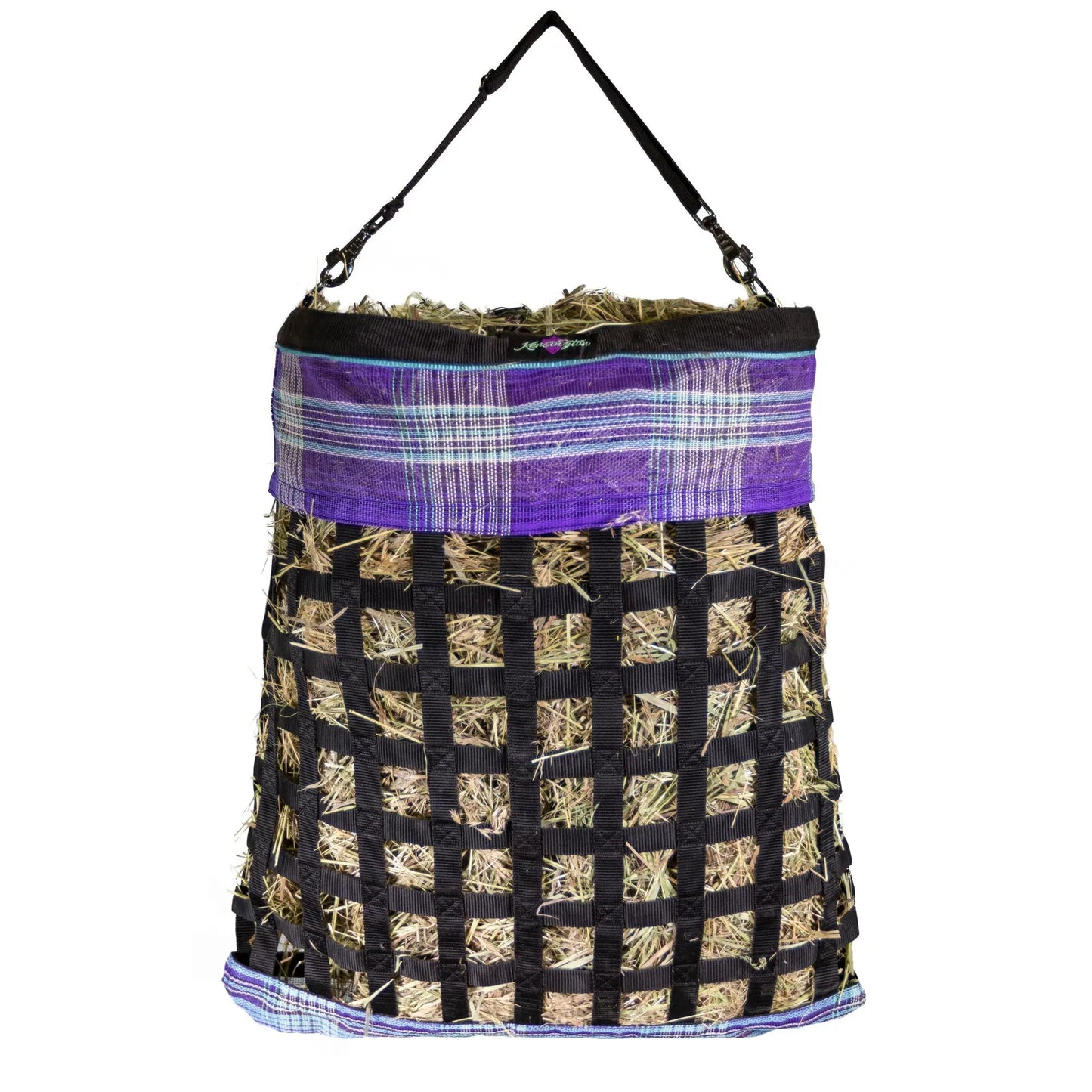 Slow Feed Hay Bag with Easy Load Rim - 2 Flake Capacity - Riders Choice Supply Co