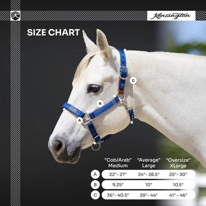 Reflective Breakaway Nylon Halter with Textliene - Riders Choice Supply Co