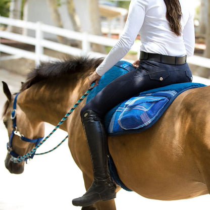 Plush Fleece Bareback Pad with Pockets - Comfort & Convenience - Riders Choice Supply Co