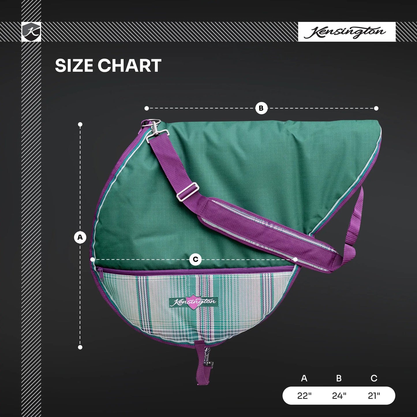 English Saddle Protective Carry Bag - Riders Choice Supply Co