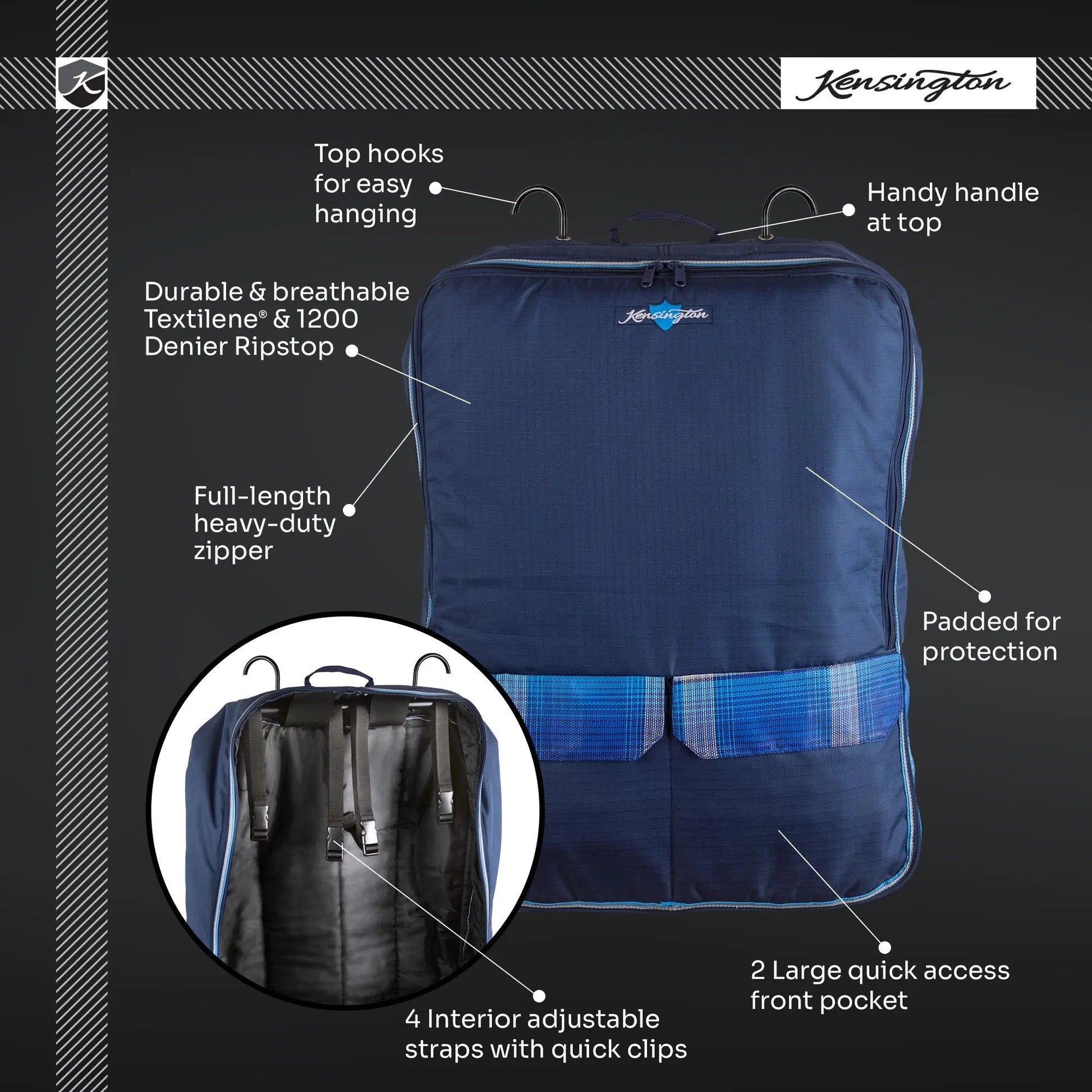 Harness Bag with Adjustable Straps - Riders Choice Supply Co
