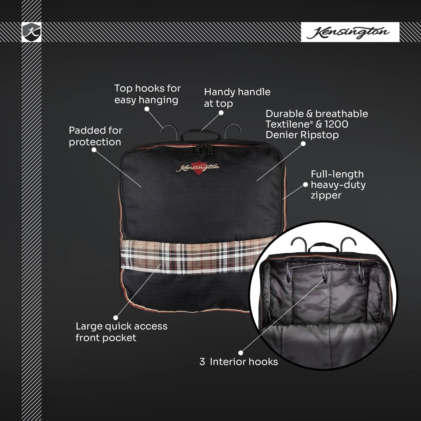 Mini Halter & Bridle Bag with Hooks - Riders Choice Supply Co