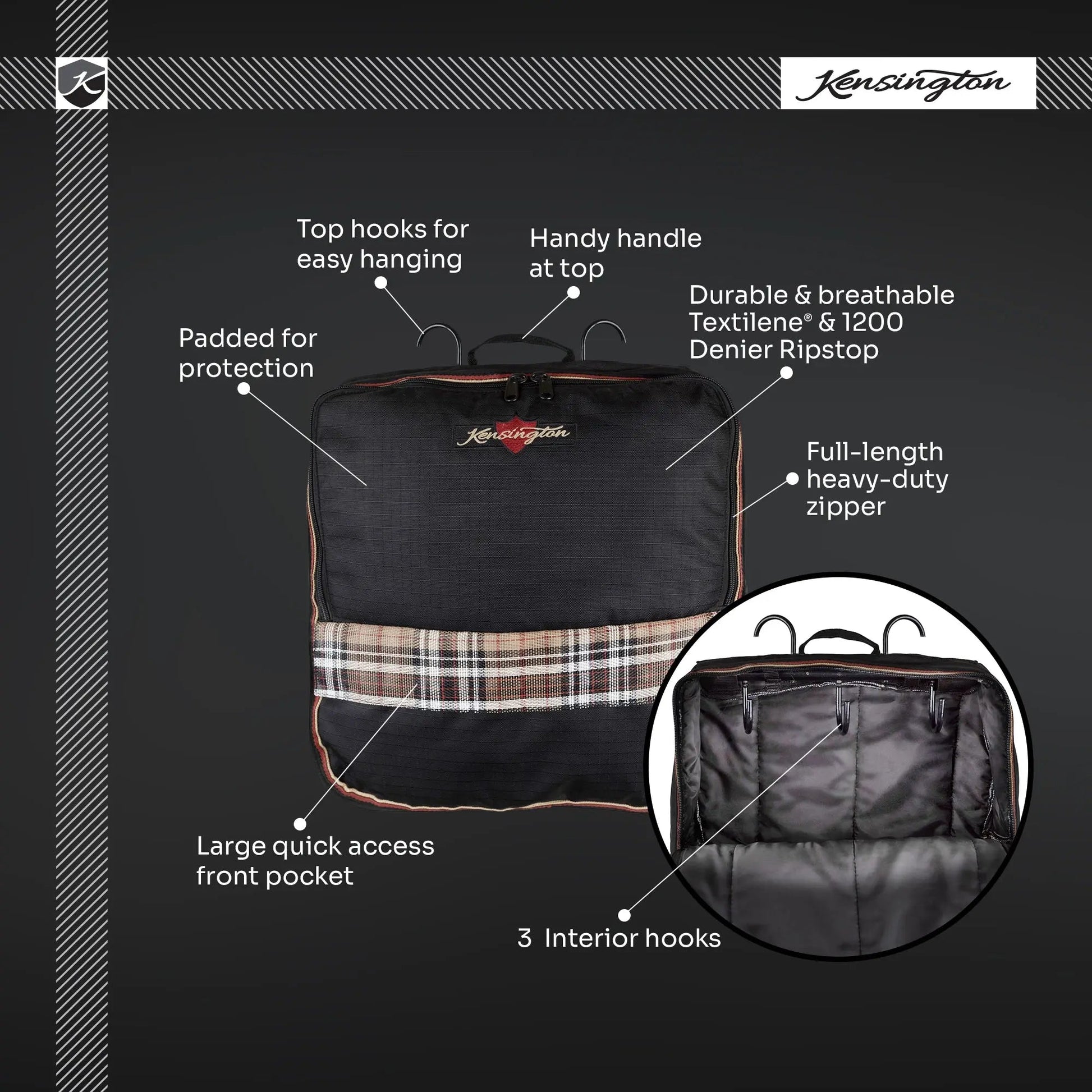 Mini Halter & Bridle Bag with Hooks - Riders Choice Supply Co