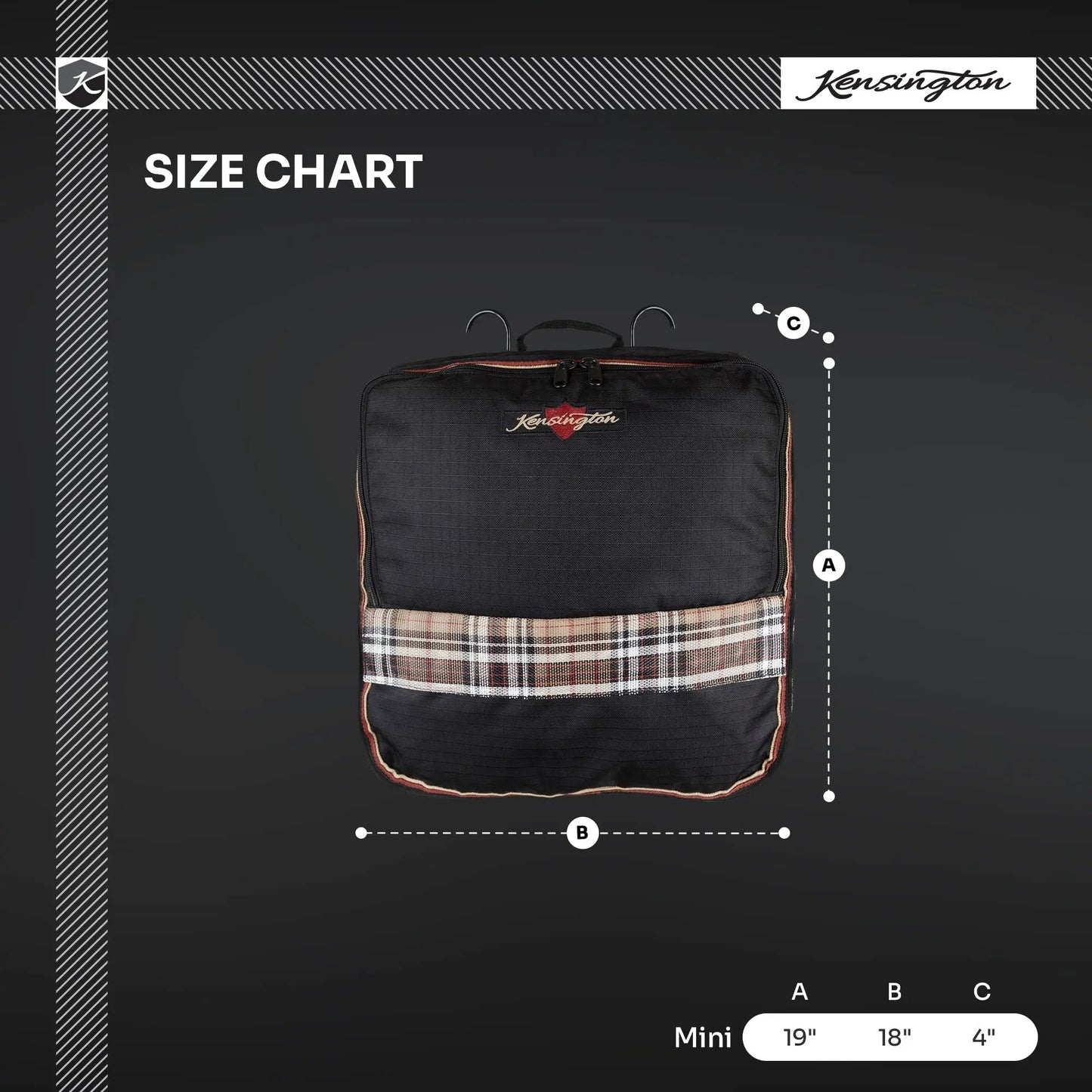Mini Halter & Bridle Bag with Hooks - Riders Choice Supply Co