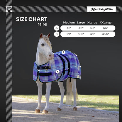Mini Protective Fly Sheet with Belly Band - 73% UV Protection - Riders Choice Supply Co