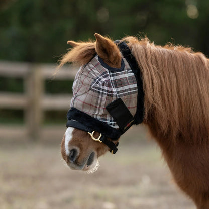 Mini Fly Mask with Fleece Trim - 73% UV Blocking - Riders Choice Supply Co